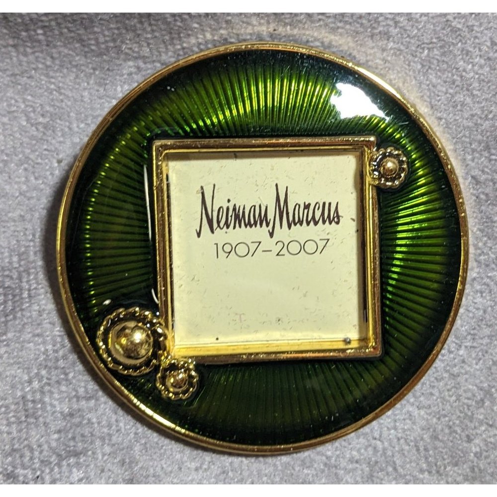 Neiman Marcus Green Mini Picture Frame
